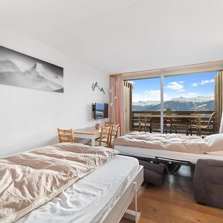 Chaleureux Studio A Anzere, Accessible A Ski, Proche De Tout Dış mekan fotoğraf